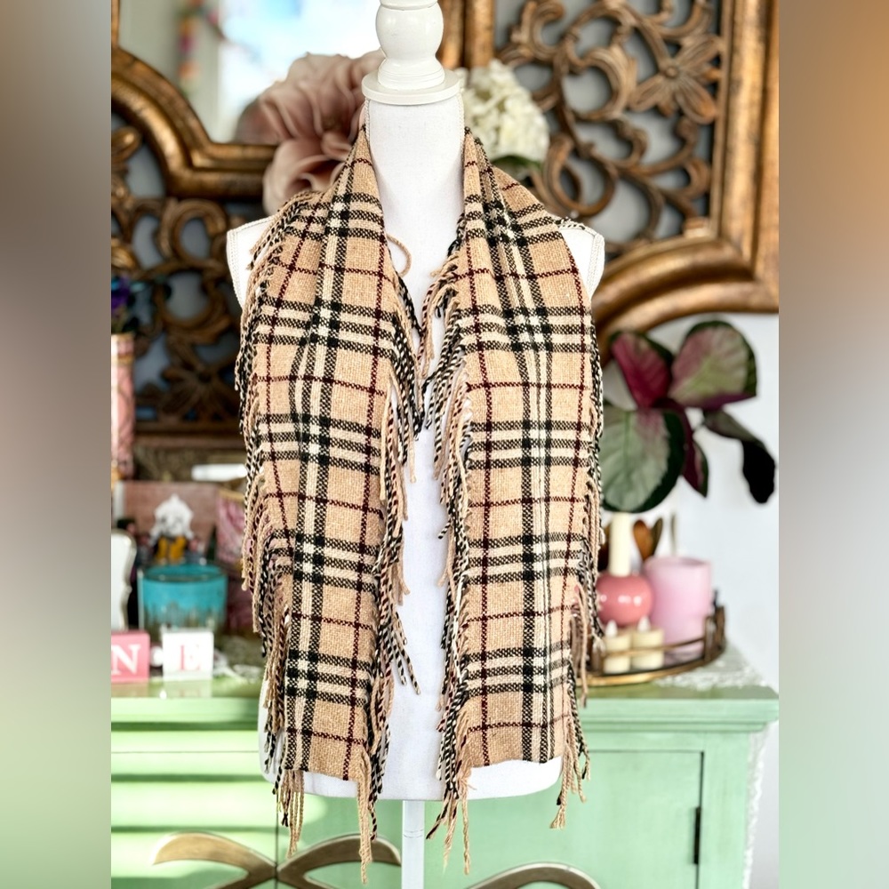 Burberry Fringe Scarves - 5 color options - Picture 6 of 16